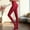 Wine, variant on Women's Semi-Opaque Footed Tights, Solid Color Pantyhose, 13 Color Options, Tummy Control Leggings, Everyday Comfort Wear, Versatile Opaque Tights - Wine