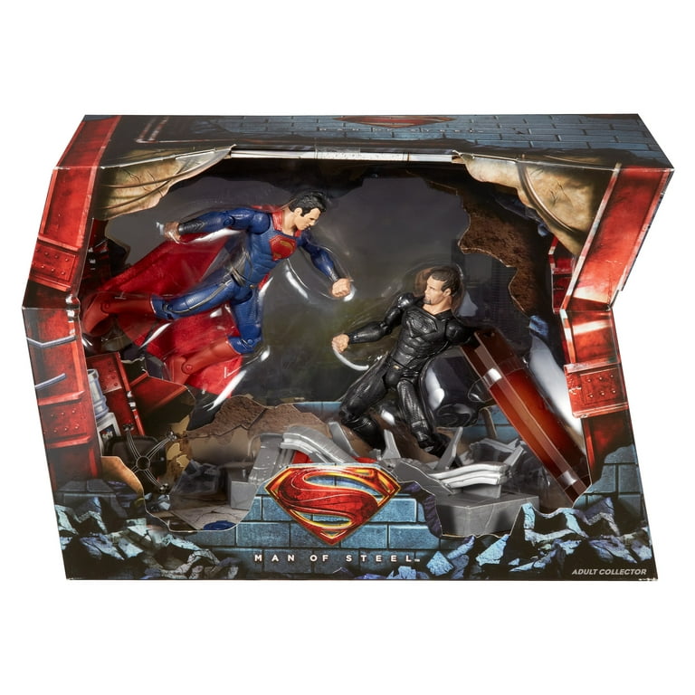 DC Universe DC Man of Steel Movie Masters Superman vs. General Zod Movie  Pack 