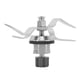 thumbnail image 2 of Cuchilla De Licuadora, Repuesto De Cuchilla De Licuadora De Corte De Mezcla De Acero Inoxidable para SKMK1100A1 SKMK1200C3 SKMK1200D4 SKMK1200E5, 2 of 14