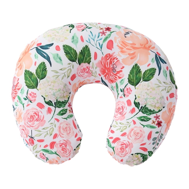 Funda de almohada de amamantamiento de flores, funda de almohada de amamantamiento de bebé, funda de almohada de amamantamiento de recién nacido