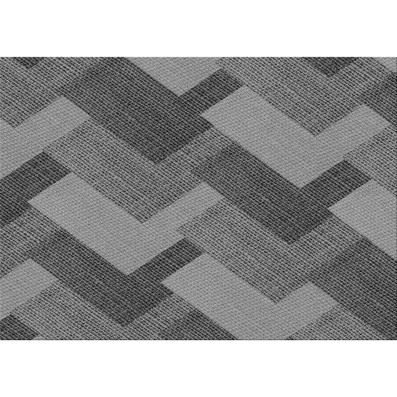 Ahgly Company Indoor Rectangle Patterned Black Cow Black Area Rugs, 7' x 10'