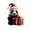 H, variant on Luoshdecor Panda Ornament 2025 for Christmas Tree,Acrylic Cute Pandas Santa Hat Christmas Hanging Decoration for Christmas Tree Indoor Home Decor