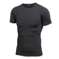 thumbnail image 2 of Men Compression O-Neck Long Sleeve Tight T-Shirts Quick-Dry Sweat Absorption Fitness Base Layer Tops M-XL, 2 of 6