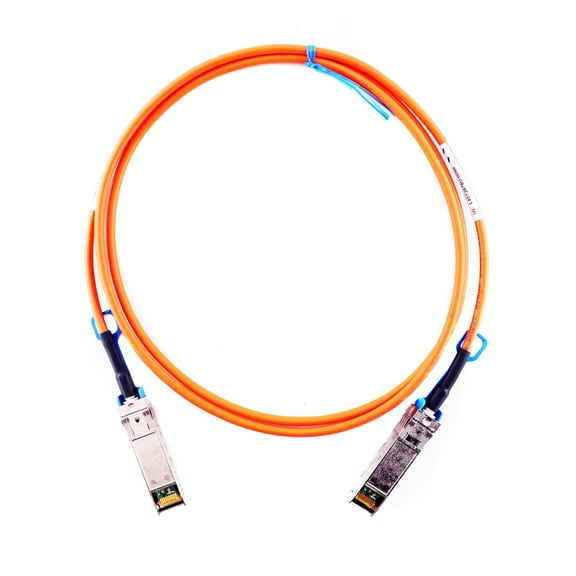Panduit PSF1PXA1.5MORN High Speed Twinaxial SFP DAC Patch Cable, 2-Pair, Shielded, Orange, 4.9-Feet