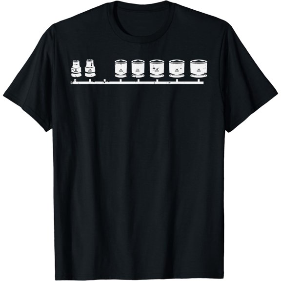 Missing 10mm Socket Funny Car Auto Mechanic Garage Men Dad T-Shirt
