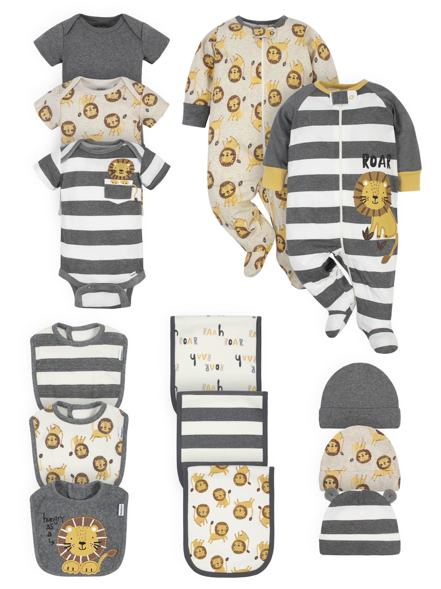 Gerber Baby Boy Clothes Gift, 14Piece Outfit Set (Newborn 3/6 Months