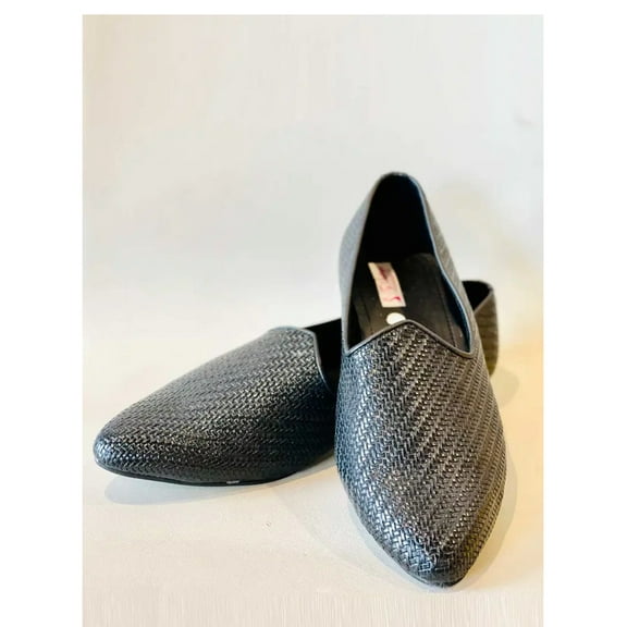 Men's Leather Shoe with Flat Heel