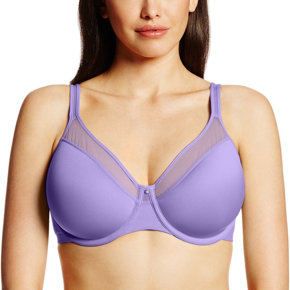 Bali Bali Womens One Smooth U Ultra Light Illusion Neckline Underwire