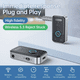 thumbnail image 5 of Adaptador Auxiliar Bluetooth Jack 3.5 Aux Para Carros NEGRO GRIS, 5 of 5