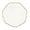 White, variant on 13" Charger Plates - Set of 24 - White Round Acrylic Chargers with Scalloped Rim, Ideal for Dinner Party Wedding Holiday Bulk Events