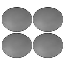 Unique Bargains 4 Pcs Universal 7 Inch Speaker Grills Mesh for Audio Subwoofer 182x6.5mm Grille without Frame Black