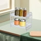 thumbnail image 5 of Estante de almacenamiento de cocina | Rejilla de drenaje de encimera de plástico para palillos y tazones | Diseño plegable compacto | Ahorro de espacio | Uso polivalente | 22x13,7x20,5cm | Rosa, 5 of 5