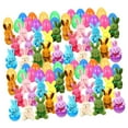 thumbnail image 2 of Huevos de Pascua precargados con juguetes de conejo de lujos, conejos de peluche, huevos de Pascua llenos de juguetes de decoración de Pascua 48 piezas, 2 of 8