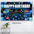 thumbnail image 3 of Set de decoración de fiesta Tatuo, videojuego, fiesta de cumpleaños, 3 of 7