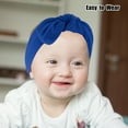 thumbnail image 5 of Bow Headband Fashion Cute Cotton Hair Band for Teenager Dark Blue 7.3Inch, 5 of 6
