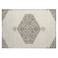 thumbnail image 2 of Addison Rugs Chantille Indoor/Outdoor Traditional Vintage Ivory Washable Rectangle Rug, 1'8" x 2'6", 2 of 6