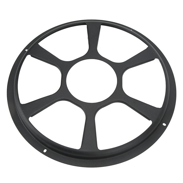 Car o Speaker Cover Door Speaker Trim Decorative Grille Subwoofer Grille Black 12