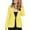 Yellow, variant on Miluxas Womens Long Sleeve Slim Fit Blazer Slim Fit Open Front Casual Jackets Simple Oversized Coats Yellow 10(XL)