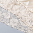 thumbnail image 3 of PYGNJK Half Slip for Women Under Dresses Lace Short Trim Half Slips For Underskirt Slip Dress, 3 of 4