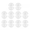 thumbnail image 1 of Bola de adorno navideño, 10 pares de bolas de adorno transparentes rellenables Bola de plástico transparente Rendimiento inigualable, 1 of 8