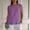 Purple(New), variant on PNTUTB Stylish Women's Sleeveless Tops Casual Solid-Color Crew-Neck Tank Tops Lace-Hem Tank Tops with Back Tie Simple Versatile Loose Tank Tops