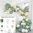 thumbnail image 3 of Balloon Combo Kit Avocado Green Balloon Decoration Kit Balloon Chain Set Latex Balloon Wedding Birthday Party Christmas Decoration 90 Pcs, 3 of 5
