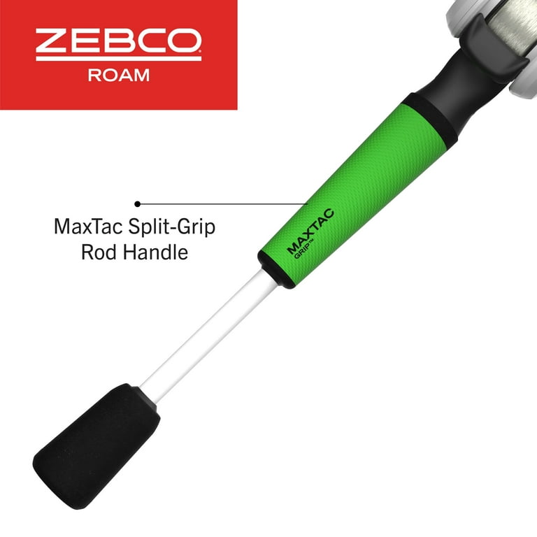 Zebco Roam Green Baitcast Combo 6'6 Medium Heavy Left Hand