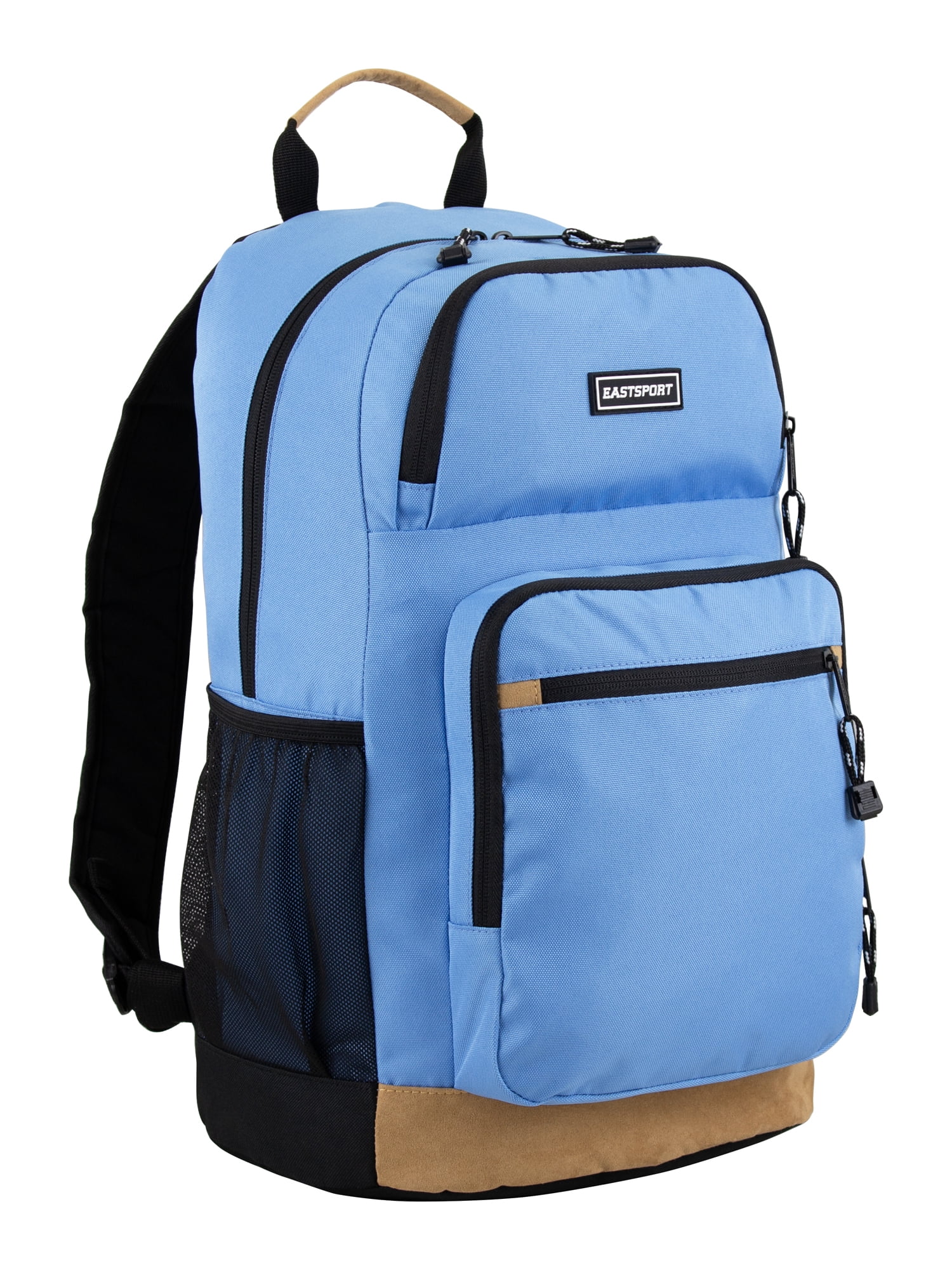 Eastsport Unisex Essential Backpack, Tranquil Blue/Suede
