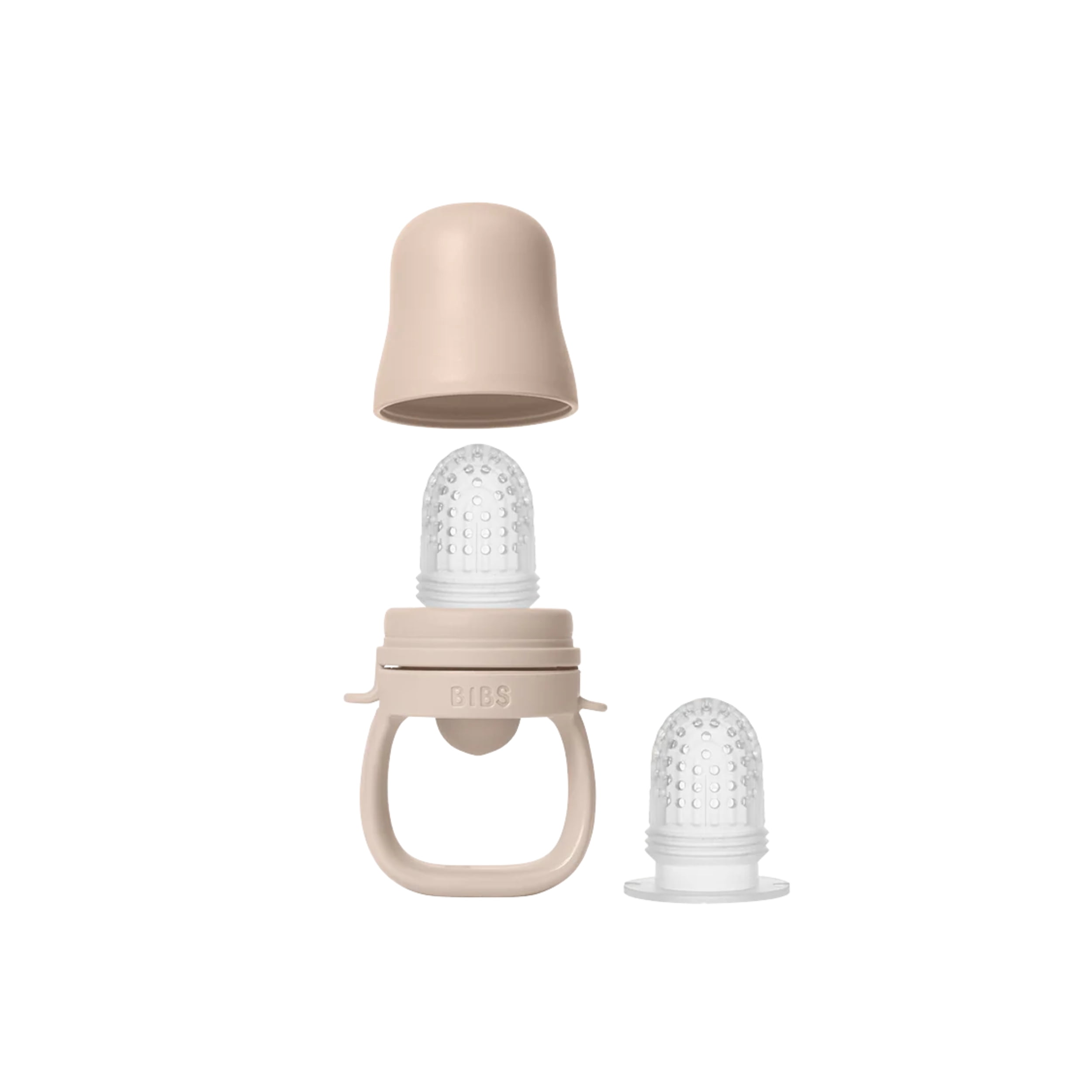 BIBS Infant Silicone Baby Feeder, Blush, 1 Piece