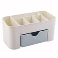 thumbnail image 1 of Vanity Drawer Beauty Organizer 6 Compartments with 1 Drawer Cosmetic Storage Box for Home Office Vanities Bathroom Counter-top, 1 of 2