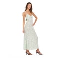 thumbnail image 6 of Forever 21 Women’s Spaghetti Strap Maxi Dress with Adjustable Tie Back, Flowing Tiered Skirt and Lightweight Casual Summer Silhouette, XS-XL, 6 of 6