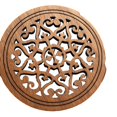 thumbnail image 2 of Professional Acoustic Guitar Soundhole Cover Wooden Folk Guitar Sound Hole Cover, 2 of 7