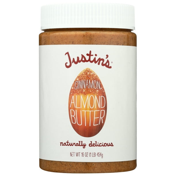 Justin'S Nut Butter Almond Butter Cinnamon, 16 Oz