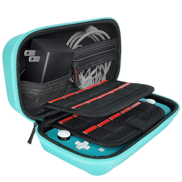 Ygjytge Consola Nylon Protección Consola Juegos Duro para Switch Lite (Verde)
