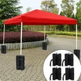 thumbnail image 3 of 4Pcs Weight Bags Canopy Tent Outdoor Black, 3 of 10