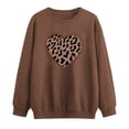 thumbnail image 4 of Ketyyh-chn99 Hoodless Sweatshirts for Women 2023 Hooded Pocket Open Front Knit Jacket Sweater Cardigan Brown,2XL, 4 of 5