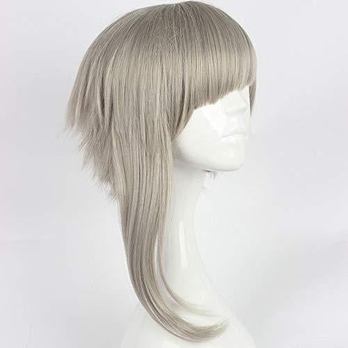 Peluca para cosplay Bungos Stray Dogs Nakajima Atsushi, pelo sintético