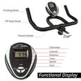 thumbnail image 6 of Cycling Bike, Professional Indoor Stationary Cycling Bike, Smooth Quiet Belt Drive Exercise Bike, 28lbs Flywheel Bike with LED Monitor/Adjustable Handlebar seat, for Home Cardio Gym Workout, I7783, 6 of 8