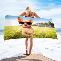 Goattoy Lightweight and Compact Beach Towel,Fast Drying, Comfort for Skin Towel,Clearance Savings!Ideal for Beach, Pool, and Outdoor Activities