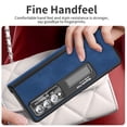 thumbnail image 5 of Elehold Rugged Folding hidden Kickstand Case for Samsung Z Fold 4 7.6 inch.PU Leather Hard PC Soft TPU with Shockproof Support Charging Wireless,Blue, 5 of 7