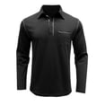 thumbnail image 2 of Camisa clásica a cuadros con botones para hombre: manga larga, mezcla de algodón, corte regular, ideal para ocasiones informales y de trabajo., 2 of 6