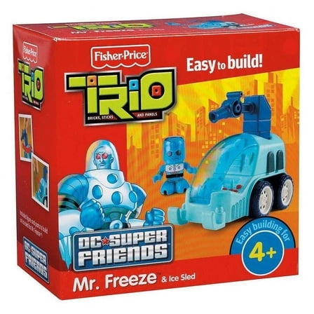 Fisher Price DC Trio DC Super Friends Mr. Freeze Playset