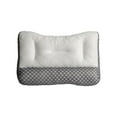 thumbnail image 3 of Yokan Cervical Pillow, Ergonomic Memory Foam Shaping Pillow for Side & Back Sleepers, Breathable Mesh, Washable Pillowcase, 74x48cm, Available in White, Pink, Soft Neck Support, 3 of 6