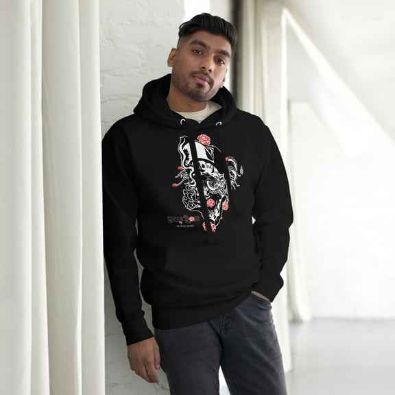 Skull Punk Unisex Hoodie (S)