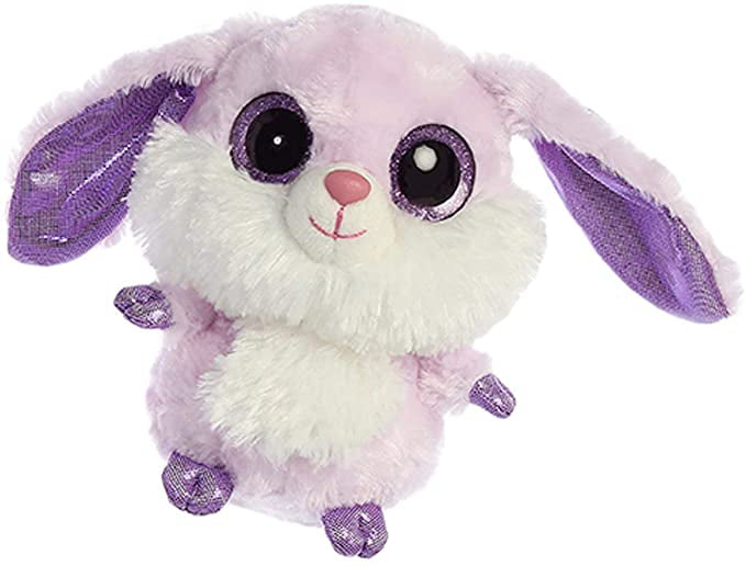 Aurora Yoohoo & Friends Violet Purple Unicorn 5" Plush Stuffed Beanbag for sale online 