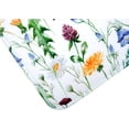 thumbnail image 6 of Floral Bath Mat, Leaf Bathroom Rugs, Flower Bath Rugs, 24''''X16'''', Super Soft and Absorbent Shaggy Plush Green Bath Rugs, Memory Non-Slip., 6 of 6