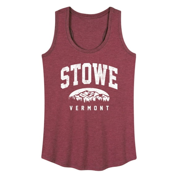 Instant Message - Stowe Vermont - Women's Racerback Tank Top