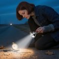 thumbnail image 2 of HIBIBUD Super Bright Black Flashlight for Emergencies,Waterproof Rechargeable LED Handheld, 2 of 7