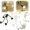 Mix-4, variant on Changeable Shape Funny Sportsman Night Light, DIY Shape Christmas Decoration Night Lights, Indoor Christmas Decorations for Adults, Boys, Girls Room Christmas Decoration Night Lights (Black)