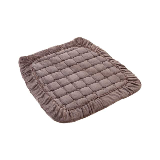 Sofa Vama Ropa de Cama Cojines para silla, cojines gruesos y suaves para estudiantes, cojines cálidos para silla de oficina, cojines antideslizantes para taburetes de invierno for Navideño